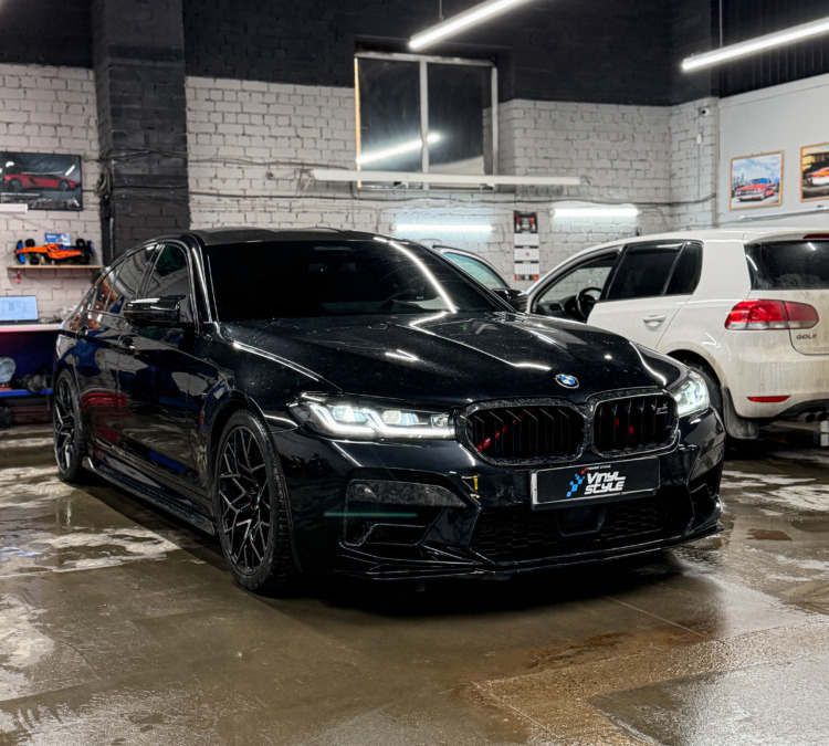 BMW M5 F90 Competition — установка охранной системой StarLine S96 V2 с автозапуском