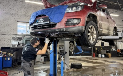 Ремонт Volkswagen Tiguan — наличие масла в системе охлаждения