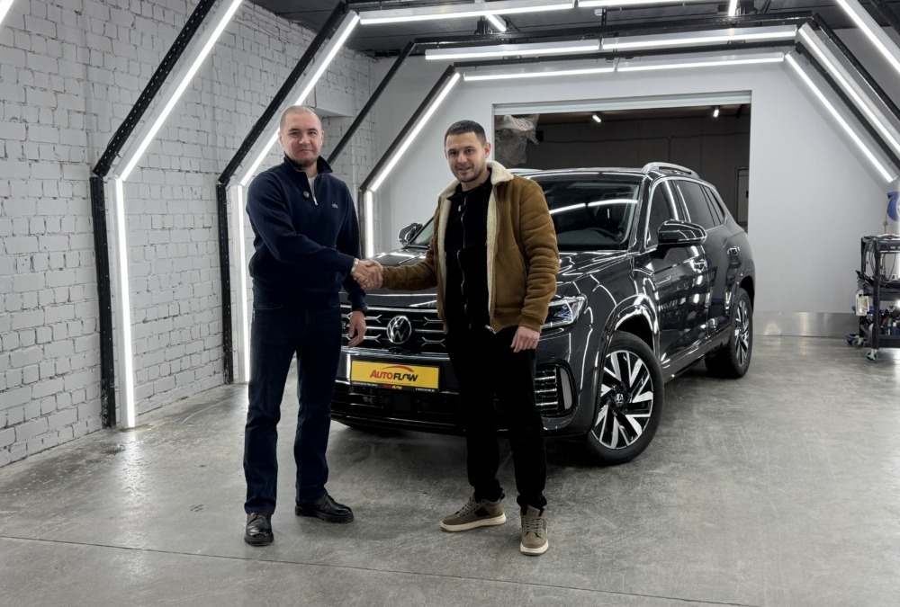 Подобрали и привезли для клиента автомобиль  Volkswagen Tayron 2022 года, 220 л.с., полный привод