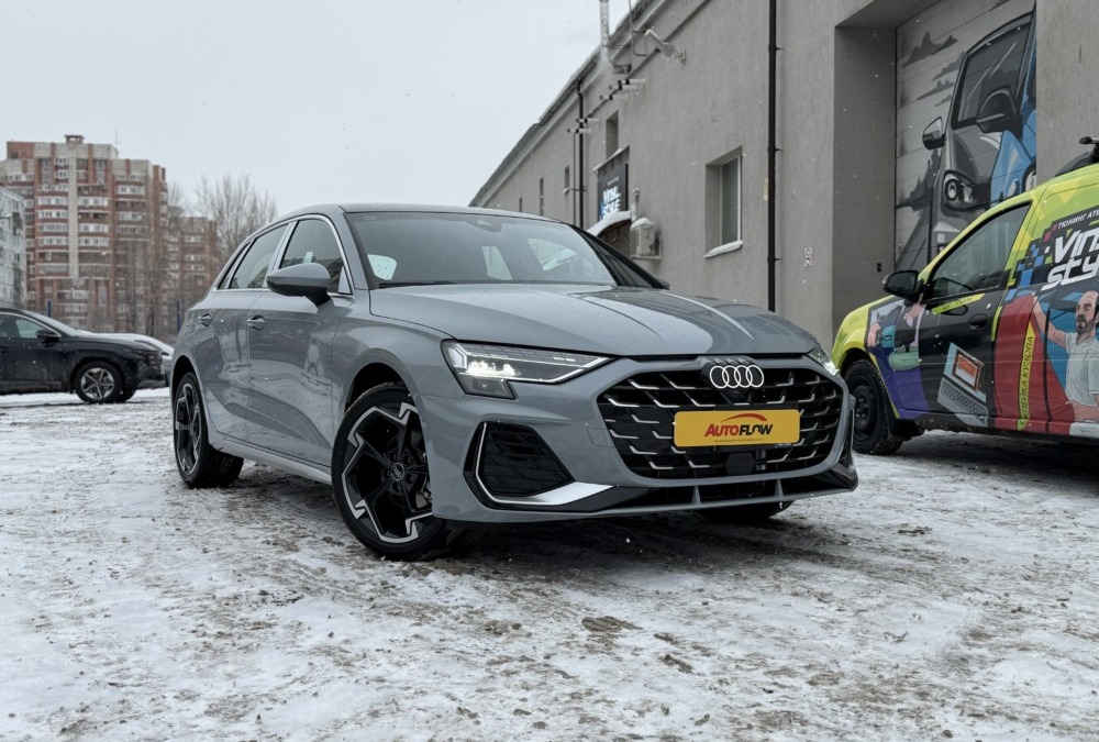 В продаже новая Audi А3 Sportback 35 TFSI ,1.5 S tronic 2025 года выпуска — 4 200 000 рублей, в наличии!