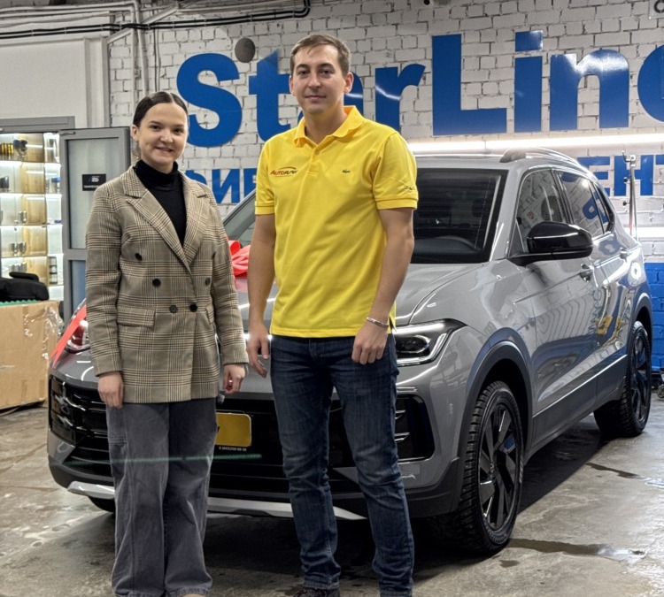 Выдача нового автомобиля в максимальной комплектации Volkswagen Tharu XR 300TSI, 2025 года выпуска