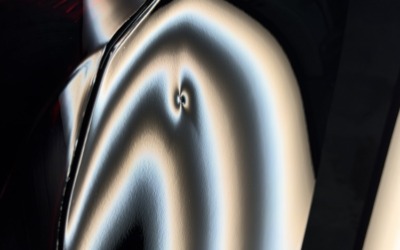 Ремонт вмятины на заднем крыле Hyundai Palisade