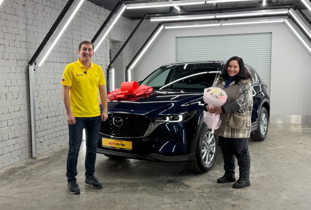 Подобрали и привезли нашему клиенту новую Mazda CX-5 2025 года