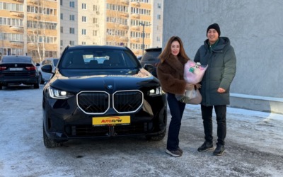 Привезли под заказ новую BMW X3 G48 для Динары