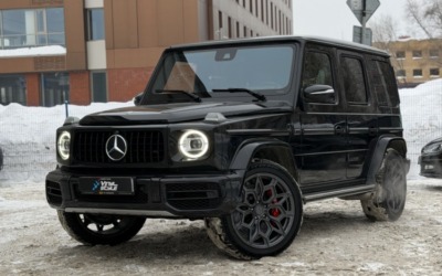 Установили усиленную тормозную систему на Mercedes-Benz G500 под 22-дюймовые колёса