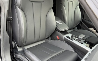 Audi A5 — перешив сидений авто, замена тканевых центров на кожу