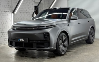 Бронирование кузова LiXiang L7 матовой полиуретановой пленкой и антихром