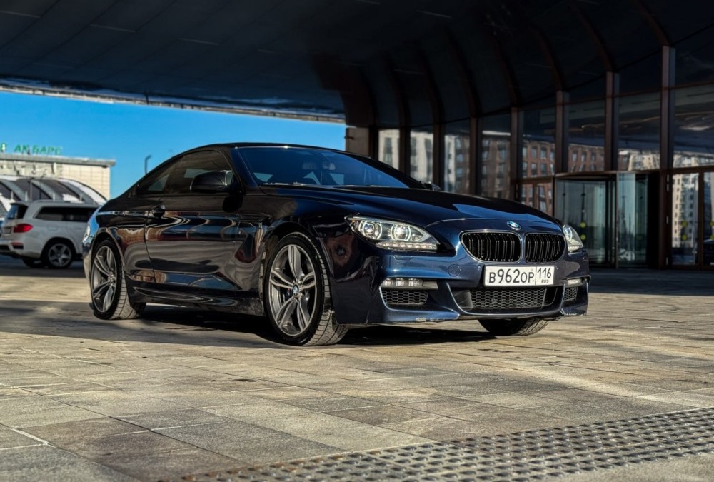 Комплексная трёхфазная детейлинг-мойка BMW 640d F13