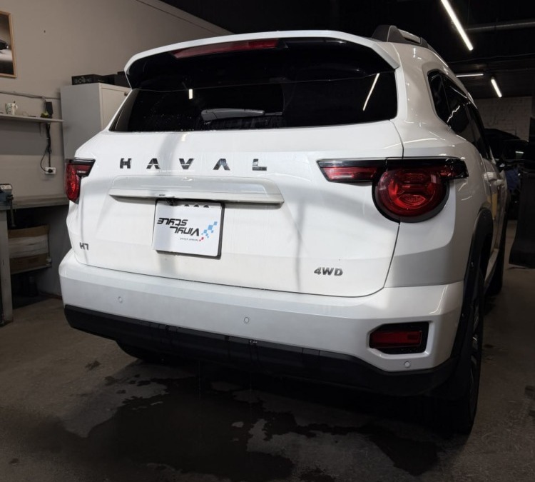 Haval H7- установили омыватели на штатные камеры — переднюю и заднюю