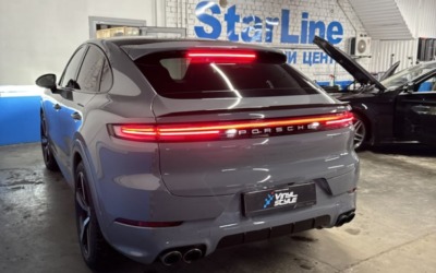 Пошив ворсовых ковров в салон автомобиля Porsche Cayenne