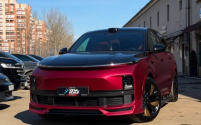Lixiang L9 — двухцветная оклейка автомобиля и целый комплекс работ