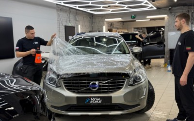 Volvo XC 60 — комплексное бронирование кузова и установка StarLine S97