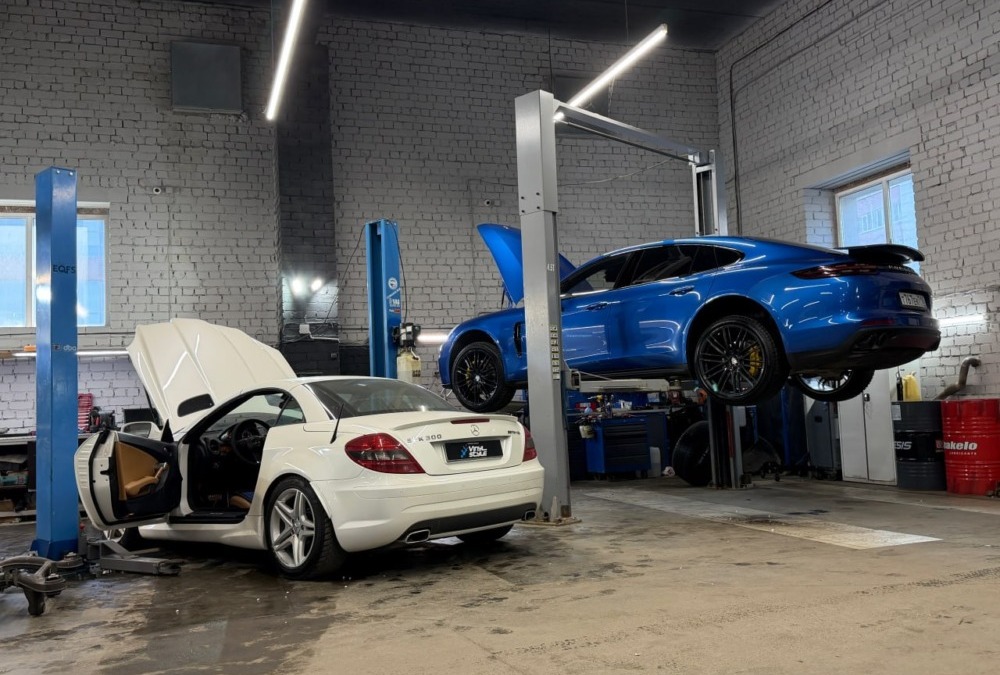 Ремонт автомобиля Mercedes SLK 300