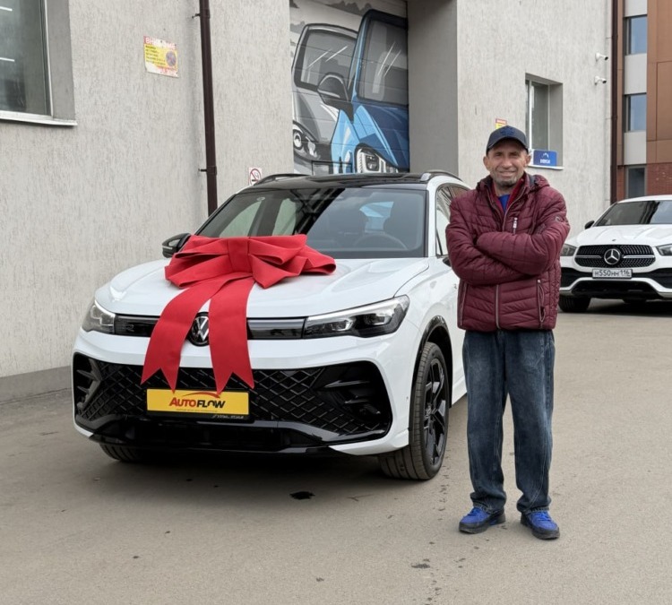 Новый Tiguan продан и уезжает в соседнюю Республику Марий-Эл