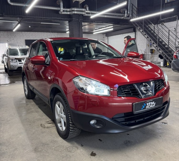 Полировка кузова автомобиля Nissan Qashqai