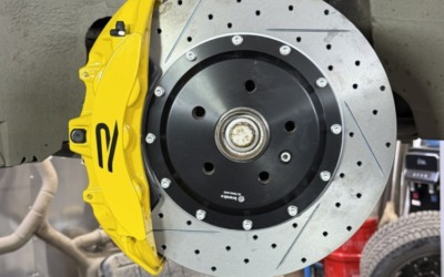 Volkswagen Passat — установка производительной тормозной системы