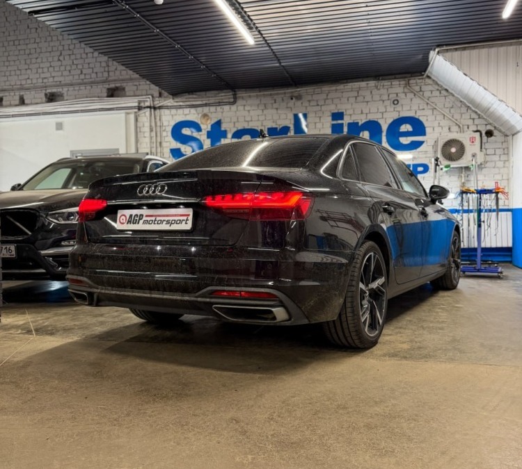 Чип тюнинг Audi A4 35 TFSI 2.0 Stage 1-  260 л.с, 420 Н.м
