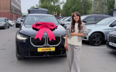 Продажа автомобиля BMW X3 G48 нашим клиентам из Уфы