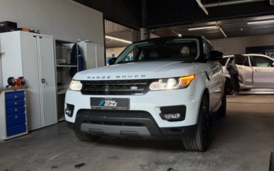 Range Rover Sport — установили bi-led модули Aozoom K3 Night Dragon