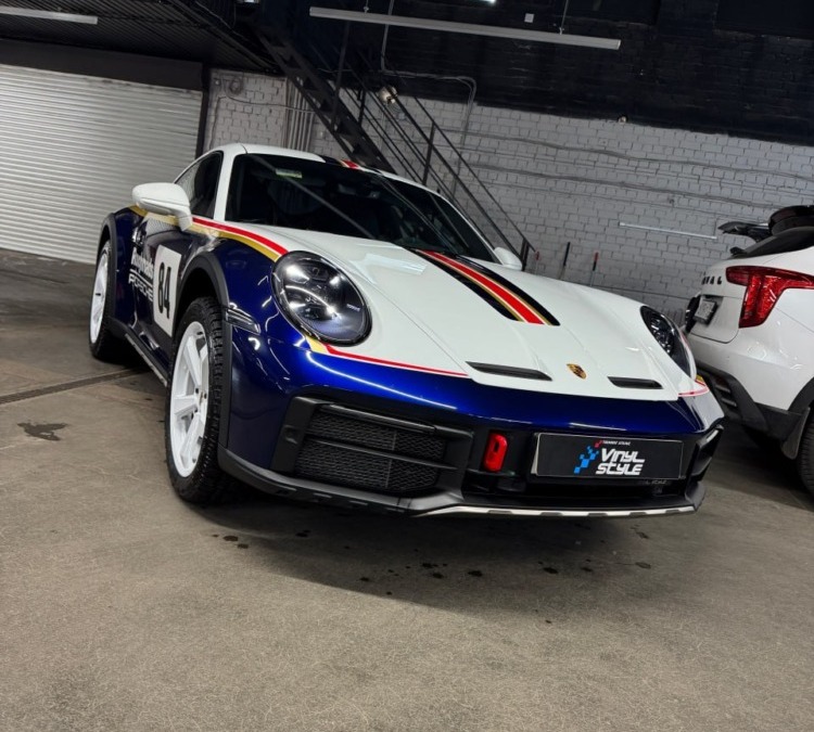 Бронирование элементов  Porsche 911 Dakar