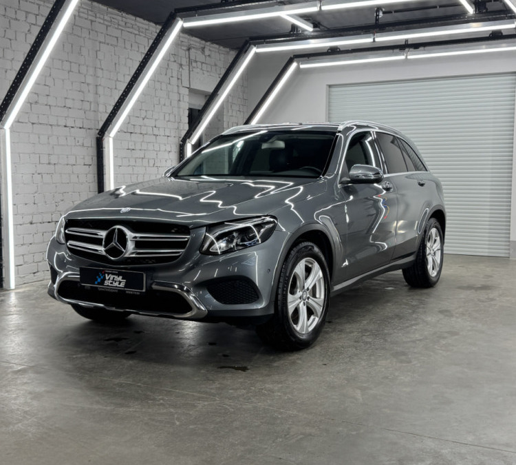 Mercedes GLC — ремонт вмятин без покраски, полировка кузова и нанесение керамики