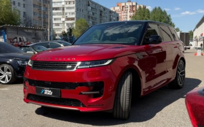 Range Rover — бронирование кузова авто и бронирование крыши черной полиуретановой пленкой