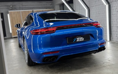 Porsche Panamera — полировку кузова, ремонт вмятин и нанесение керамики