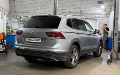 Чип-тюнинг Volkswagen Tiguan SEL — Stage 1 250 л.с. и 420 Нм