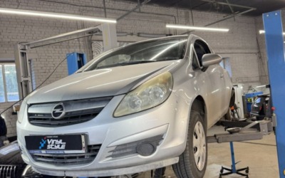 Ремонт автомобиля Opel Corsa D — замена задних амортизаторов