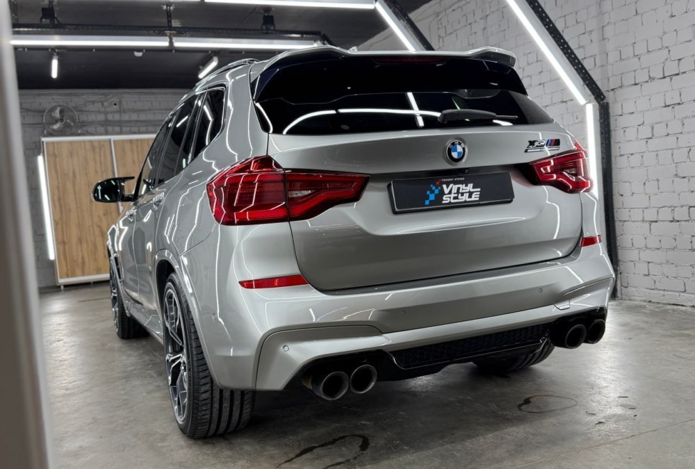 BMW X3M — полировка кузова и нанесение керамики