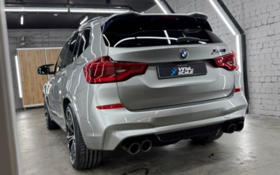 BMW X3M — полировка кузова и нанесение керамики