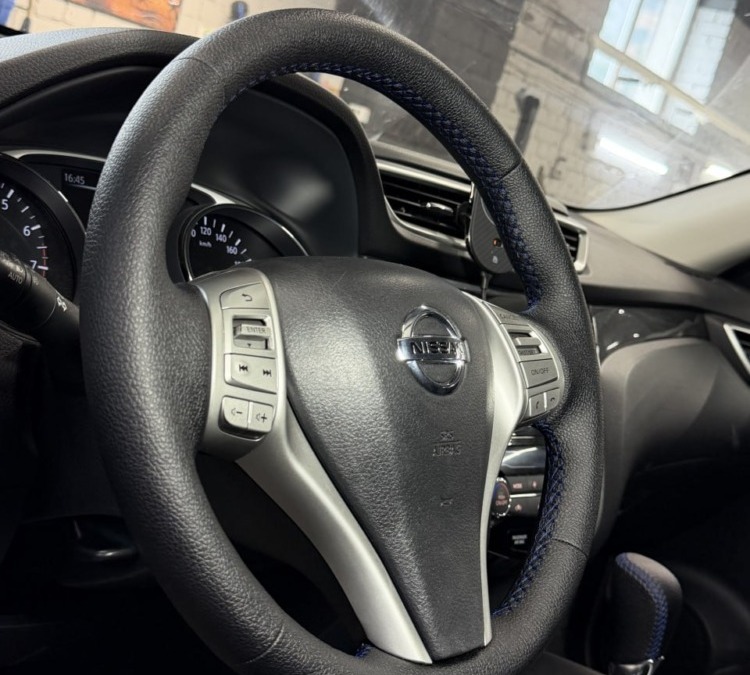 Перетяжка руля и ручки КПП Nissan X-trail