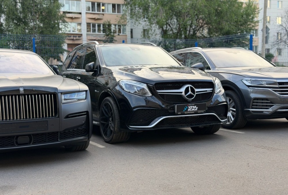Реализовали управляемый выхлоп с пульта для Mercedes GLE 63