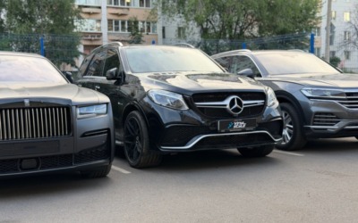 Реализовали управляемый выхлоп с пульта для Mercedes GLE 63