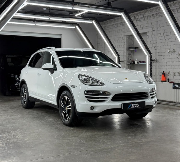 Porsche Cayenne — чистка и полировка кузова, керамика