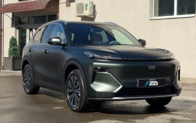 Geely EX3 — оклейка кузова матовой полиуретановой пленкой