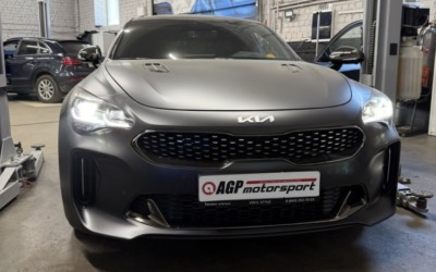 Чип тюнинг Kia Stinger 2.0 в Казани — Stage 1 280 л.с, 420 Н.м