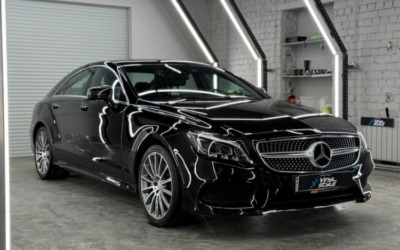 Mercedes CLS — полировка кузова и нанесение керамики