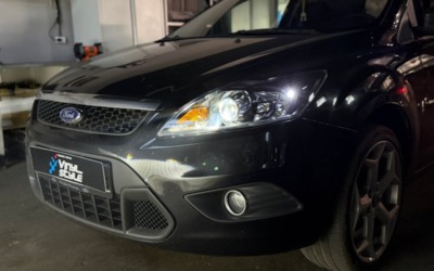 Ford Focus 2008 года — установка bi-led модулей GTR G5 Max