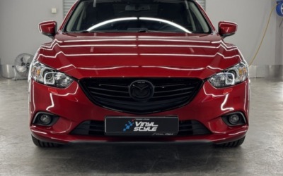 Mazda 6 — полировка кузова и нанесение керамики