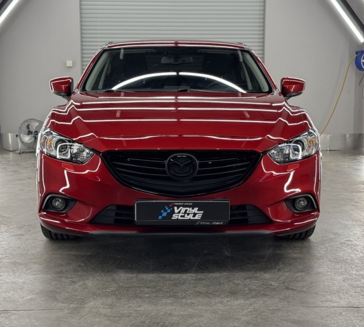Mazda 6 — полировка кузова и нанесение керамики