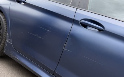 BMW 5 серии — ремонт вмятин без  покраски