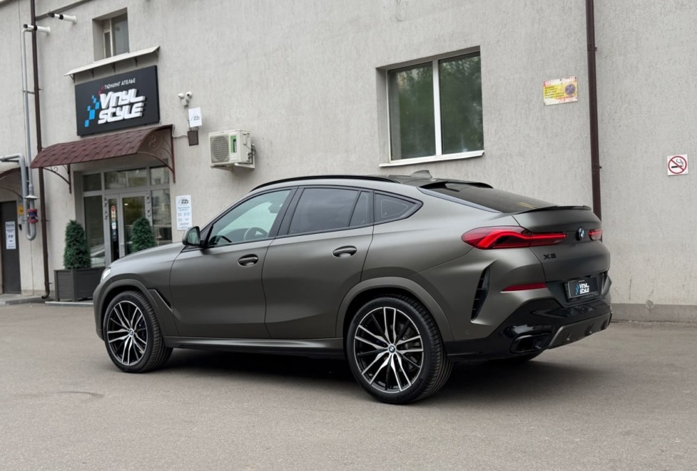 BMW X6 — бронирование кузова и шумоизоляция салона