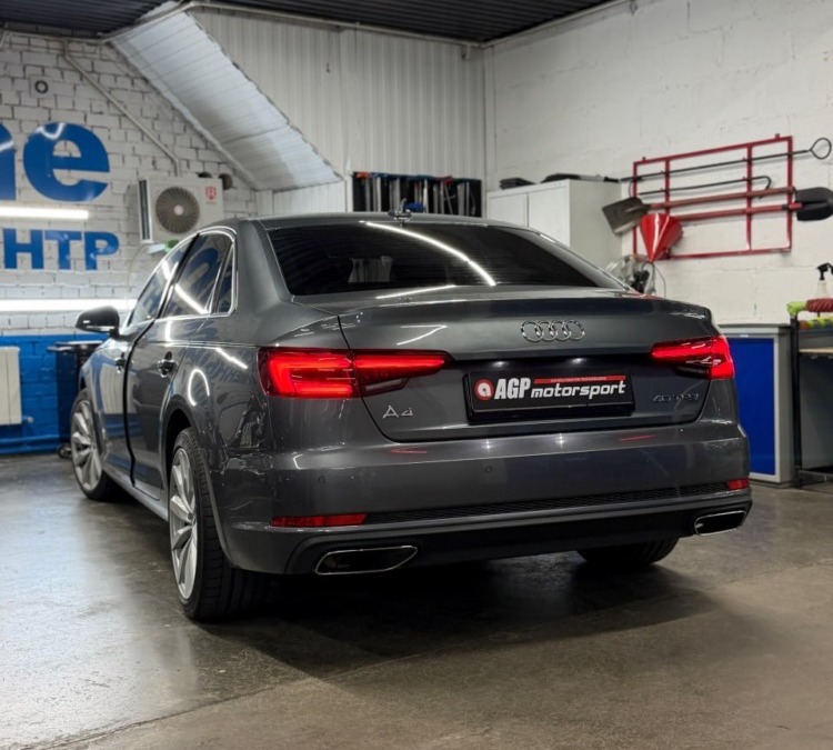 Чип-тюнинг Audi A4 2.0 TFSI: +70 л.с и +100 Н.м на Stage 1