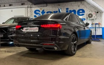 Чип тюнинг Audi A4 35 TFSI 2.0 Stage 1- 260 л.с, 420 Н.м