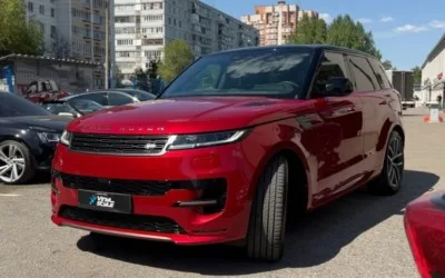 Range Rover — бронирование кузова авто и бронирование крыши черной полиуретановой пленкой