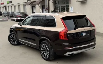 Volvo XC 90 — полировка кузова, реставрация кожи, пошив ковров и частичная оклейка кузова