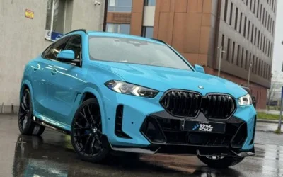 BMW X6 — оклейка автомобиля пленкой, шумоизоляция, чип-тюнинг Stage 1