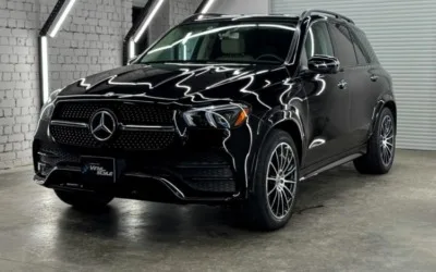 Mercedes GLE — чистка и полировка кузова авто, покрытие керамикой