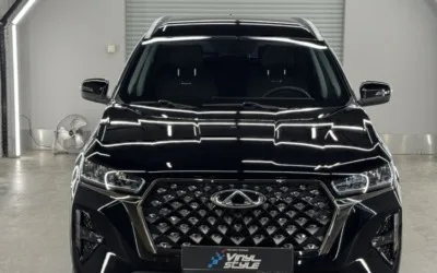 Вернули блеск — полировка кузова автомобиля Chery Tiggo